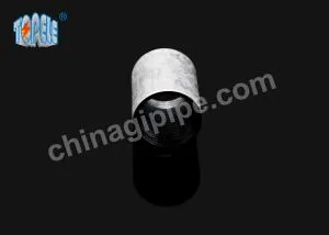Conducto de acero rígido galvanizado de 45 ° (GRC) Codo NPT Racor de tubería roscado roscado
