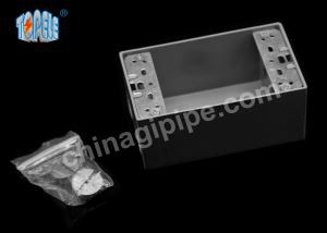 Resistente a la intemperie toma caja 1 - banda aluminio 3-3/4 de pulgada de comunicación profunda Rectangular al aire libre cajas certificadas por UL
