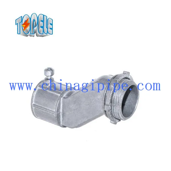 Conector de desplazamiento de conducto a caja de EMT