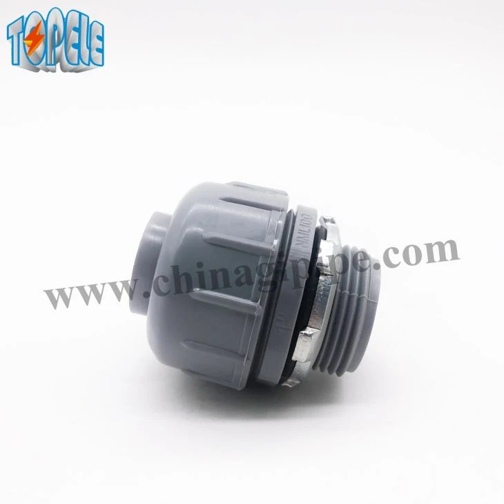 Liquid Tight NM Straight PVC Conduit Connector